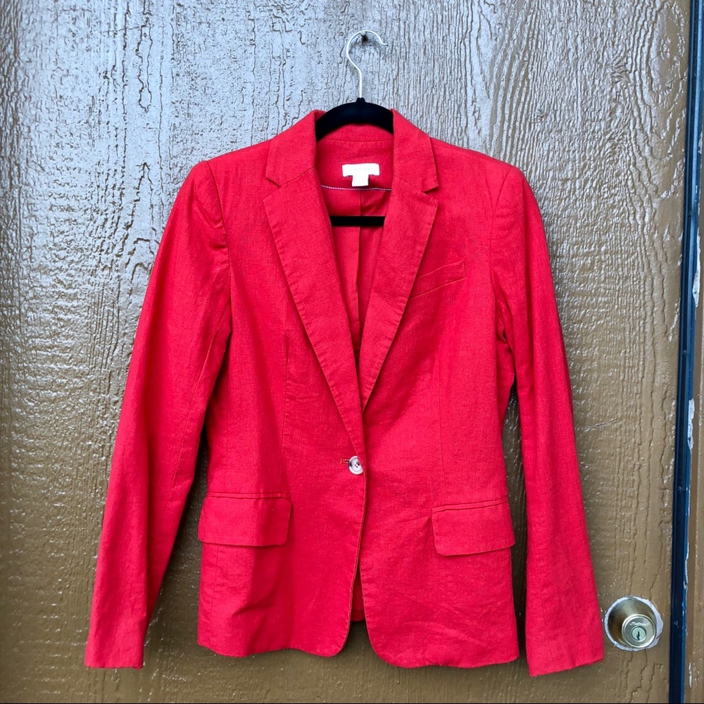 Coral Kenar Blazer- XS  extra small - EUC